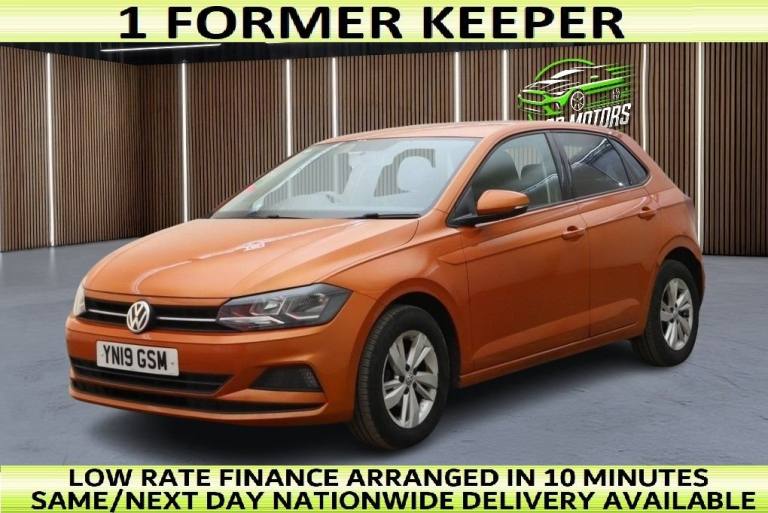 2019 19 VOLKSWAGEN POLO 1.0 EVO SE HATCHBACK 5DR PETROL MANUAL EURO 6 (S/S) (80 