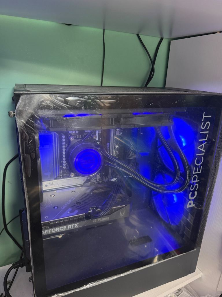 PCSPECIALIST Flux 350 Gaming PC - AMD Ryzen 7, RTX 5060 Ti, 1 TB SSD