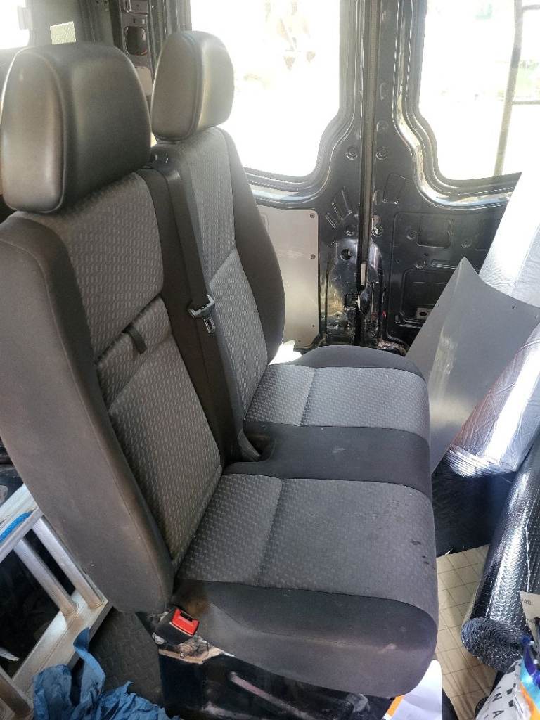 Vw crafter double passenger seats 