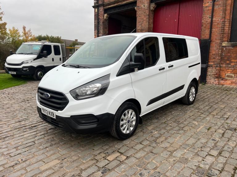 2022 Ford Transit Custom 2.0 EcoBlue 105ps Low Roof D/Cab Leader Van Crew Van Diesel Manual