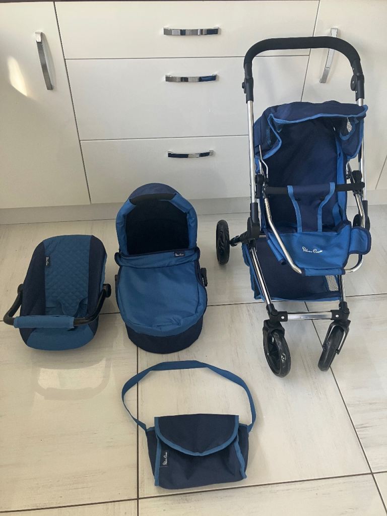 Silver Cross Toy Doll Pram 3-in-1