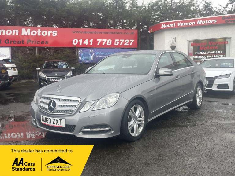 2010 Mercedes-Benz E Class E250 CDI BlueEFFICIENCY Avantgarde 4dr SALOON DIESEL Manual