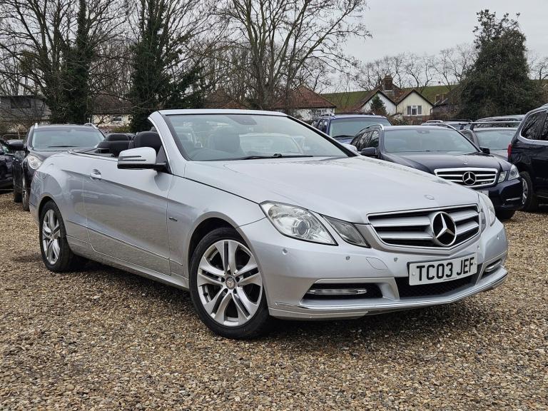 2012 Mercedes-Benz E Class E220 CDI BlueEFFICIENCY SE 2dr Tip Auto CONVERTIBLE Diesel Automatic