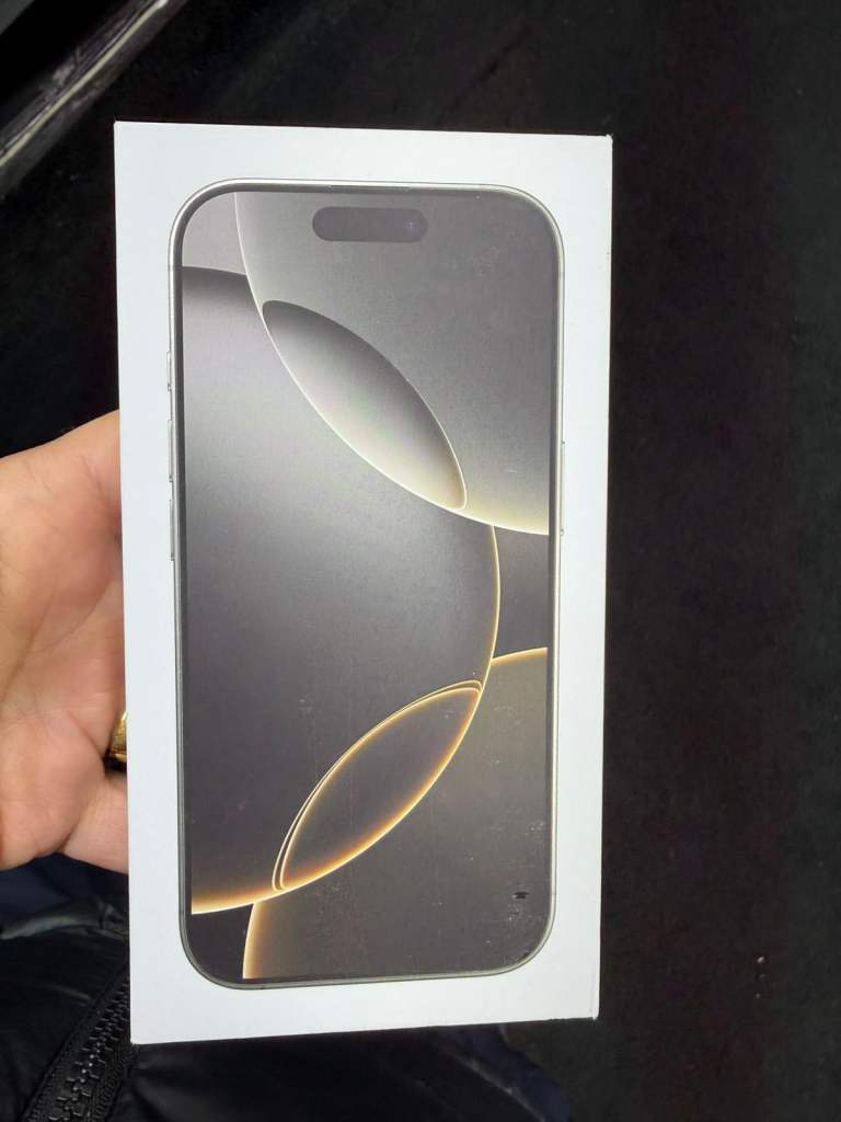 IPHONE 16 Pro Max UNLOCKED BRAND NEW BOX ONE YEAR APPLE WARRANTY 