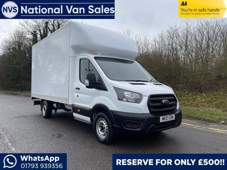 2021 Ford Transit 2.0 350 EcoBlue Leader Luton 3dr Diesel Manual RWD L4 Euro 6 (s/s) (130 ps) CHA...