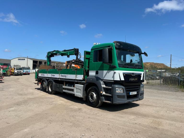 19 MAN/ ERF TGS 26.320 REAR REMOTE HIAB HDUO 138 BRICK GRABS
