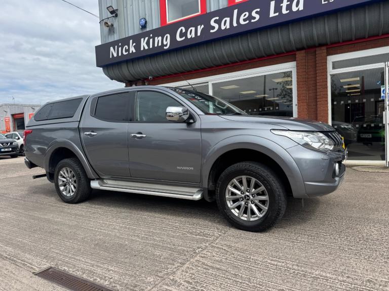 2017 Mitsubishi L200 Double Cab DI-D 178 Warrior ++ NO VAT ++ ULEZ / LEATHER / NAV ++ PICK UP Die...