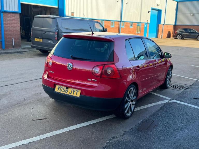 2008 Volkswagen Golf 2.0 TDI GT 5dr HATCHBACK Diesel Manual