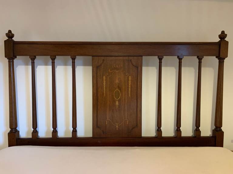 Free - Dark Wood Antique Bed Frame