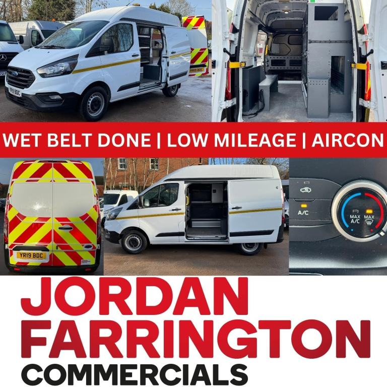 2019 FORD TRANSIT CUSTOM L1 H2 UTILITY SPEC FITTERS VAN SERVICE VAN WORKSHOP VAN
