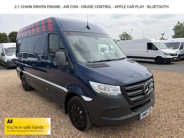 2019 Mercedes-Benz Sprinter 2.1 316 CDI Panel Van 5dr Diesel Manual RWD L2 H2 Euro 6 (163 ps) Pan...