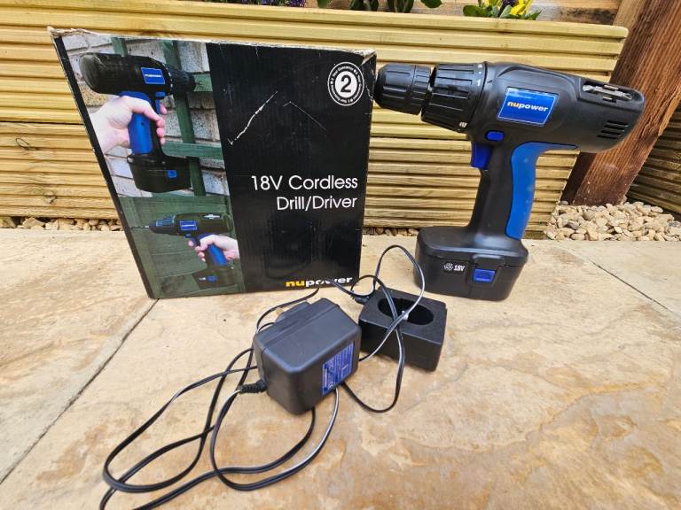 Cordless screwdriver / drill Nupower 18V Cordless Drill/Driver