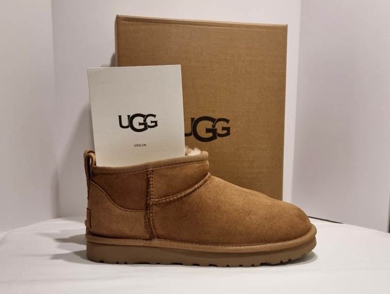 Ugg Classic Ultra Mini - UK Size 6 - Chestnut Colour