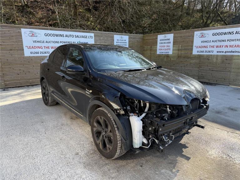 2023 73 RENAULT ARKANA E-TECH ENGINEERED 1.6 HYBRID DAMAGED REPAIRABLE SALVAGE