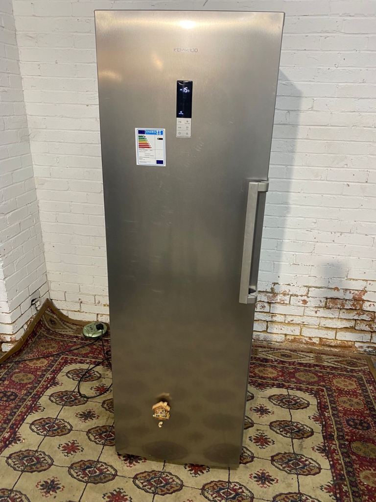 FREE DELIVERY Kenwood Standing Freezer Stainless Steel For Sale 