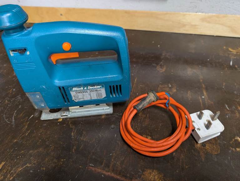 Restoration Project 1985 Black and Decker Jigsaw. 90% Complete.