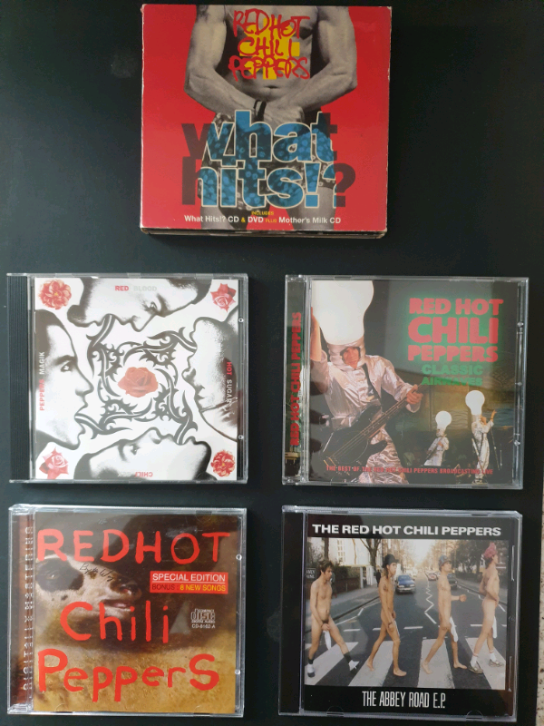 RED HOT CHILLI PEPPERS CD'S 