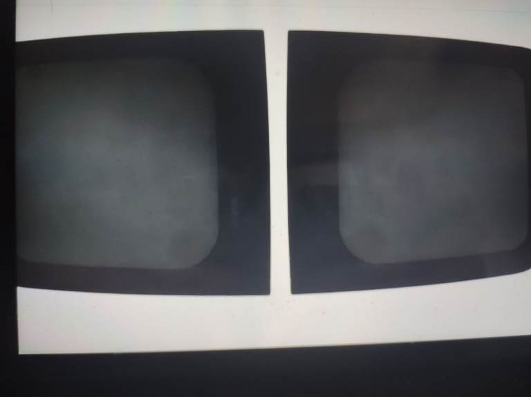 Camper van windows 