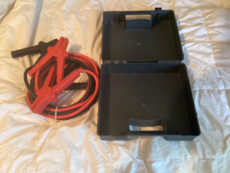 Halfords jump leads in case new may swap tools or whatever