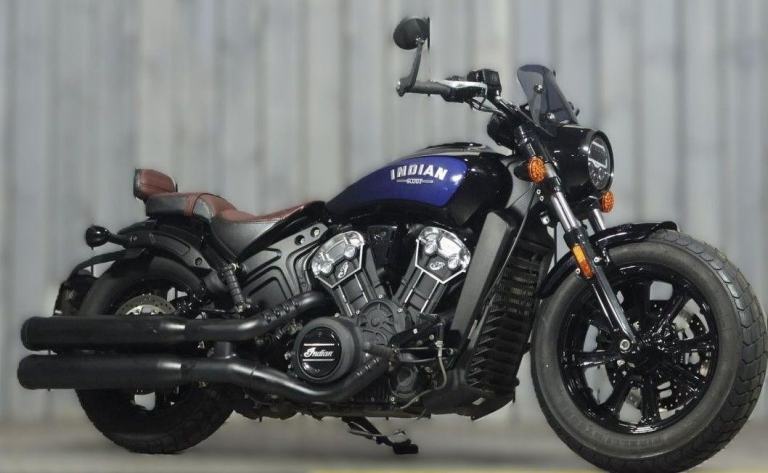 2022 22 INDIAN SCOUT BOBBER - CLASSIC RETRO CUSTOM CRUISER MINT 3k FINANCE