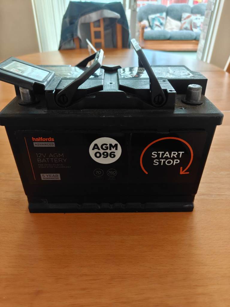 Stop start car battery