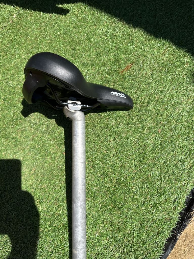 Comfort cycle saddle
