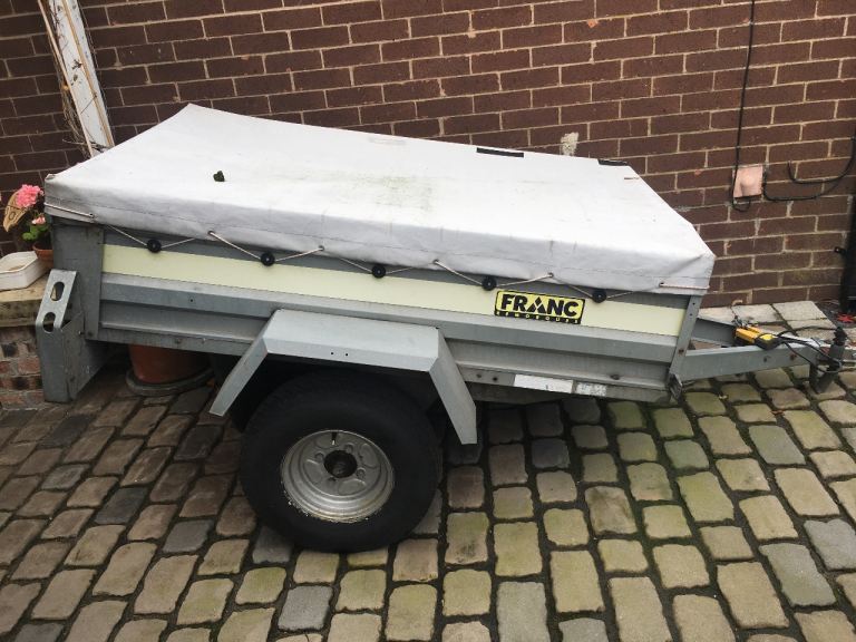 Box Trailer Franc Remoque 156 x 101 x 35cm