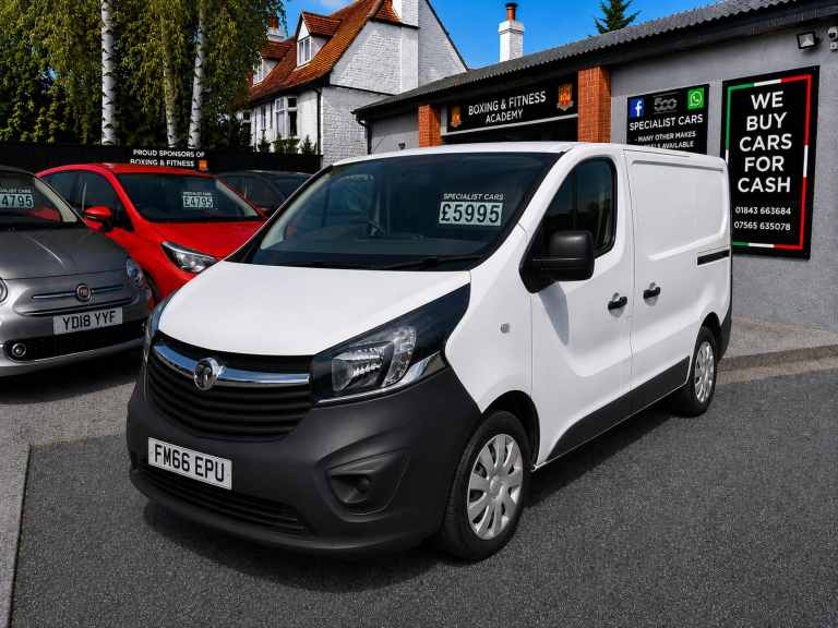 2017 Vauxhall Vivaro 2900 1.6CDTI 95PS ecoFLEX H1 Van PANEL VAN Diesel Manual