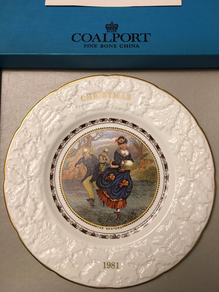 Plate CHRISTMAS 1981
