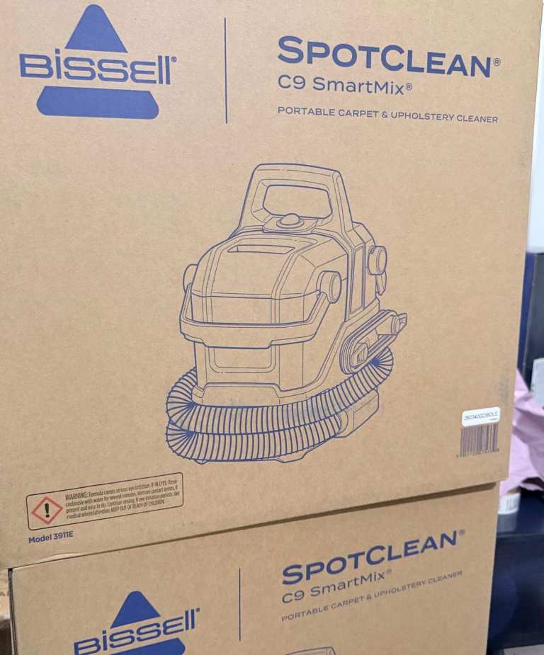 Brand-new unopened BISSELL SpotClean C9 SmartMix Carpet Cleaner Portable Deep Spot Cleaner RRP £200