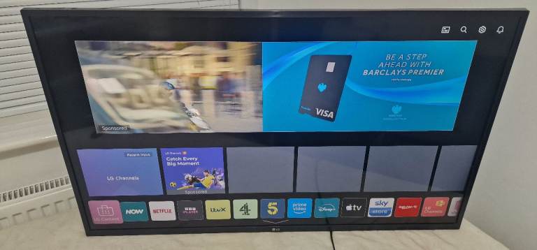 LG 43" 4k smart tv _ read description