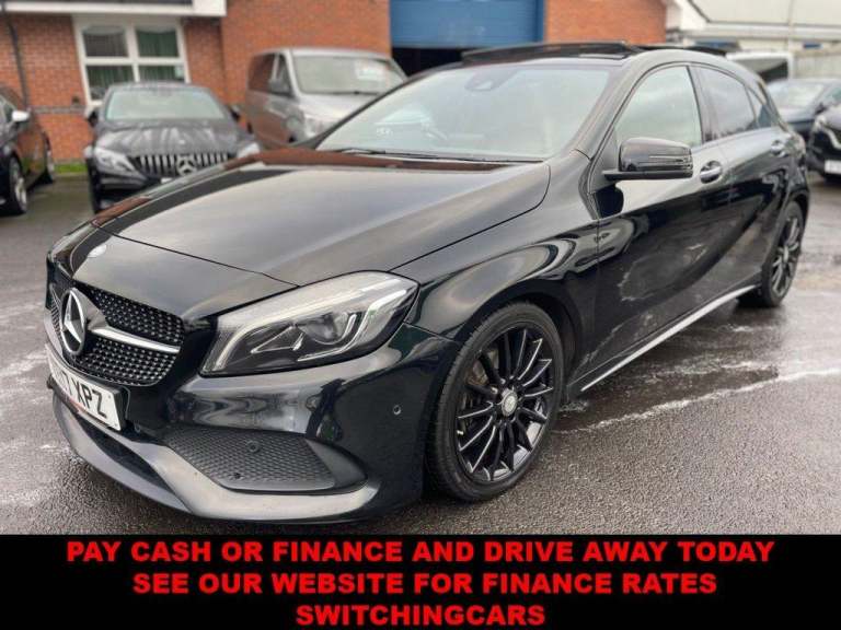 2017 Mercedes-Benz A-Class 1.6 A160 AMG Line (Premium Plus) Hatchback 5dr Petrol 7G-DCT Euro 6 (s...