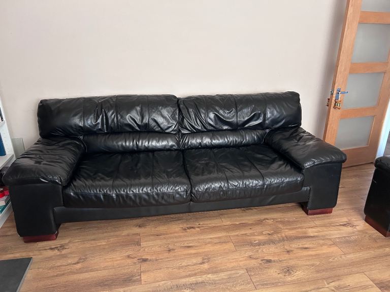 Leather sofa