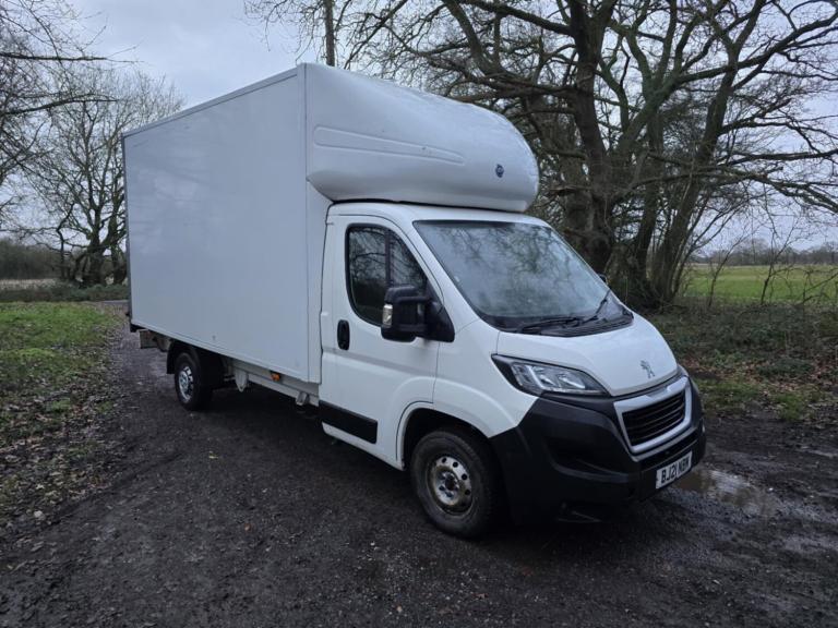2021 Peugeot Boxer Luton tail lift 120k miles air con finance available  CHASSIS CAB Diesel Manual