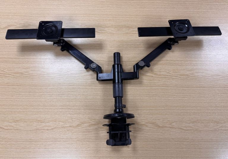 Humanscale M/Flex with Dual Monitor Arms plus Sliders