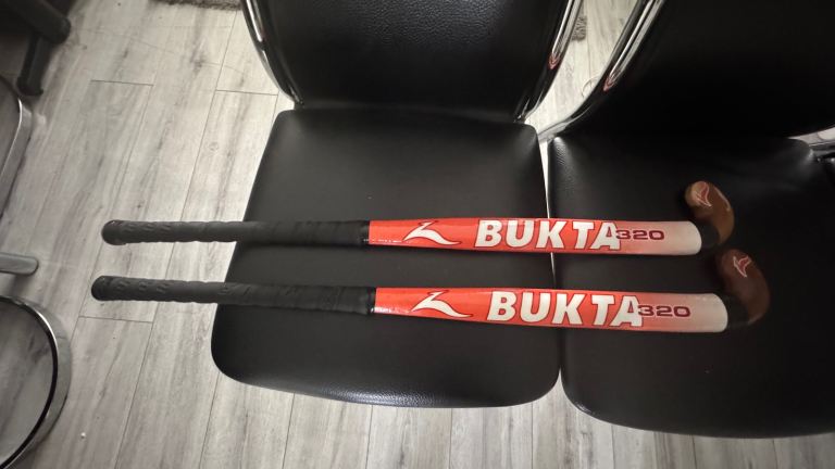 Pair of Bukta 320 Hockey Sticks