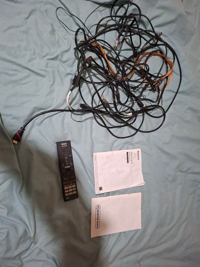 image for Sony Strdn1080 7.1 av reciever with speakers