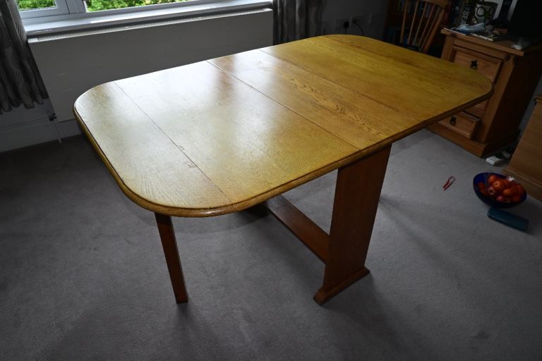 Free Oak Gate Leg Table 