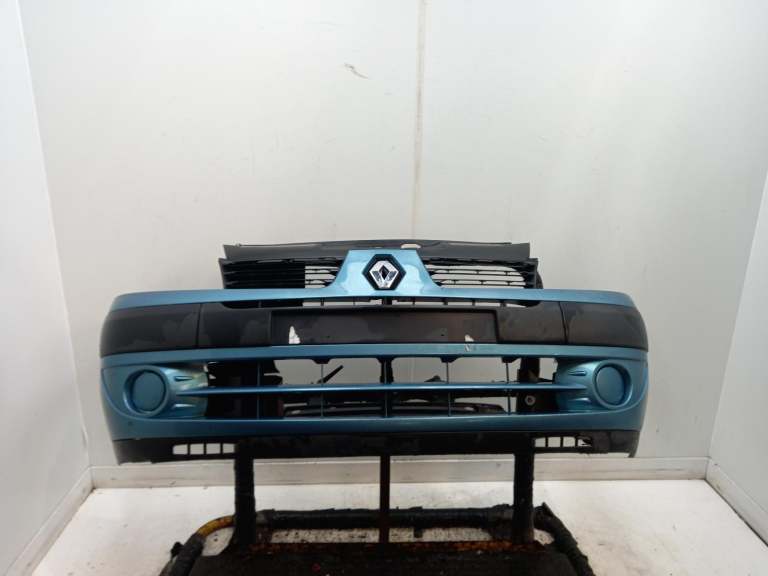 Renault Clio Front Bumper 2001-2004 Hatchback Blue 7701476554