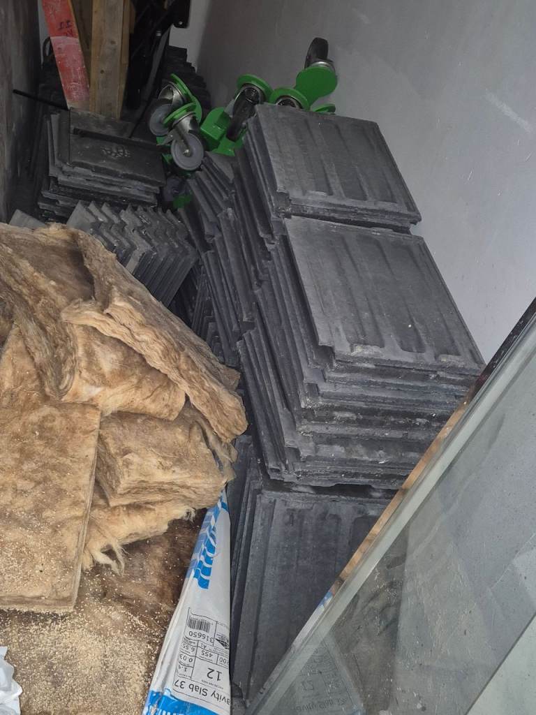 Roofing Tiles and Insulation - FREE