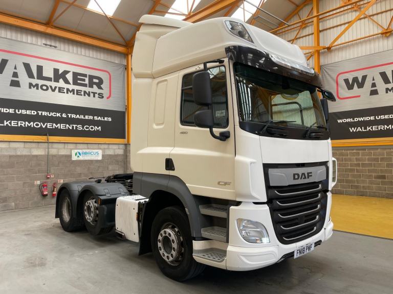 DAF CF480 *EURO 6* SPACE CAB 6X2 TRACTOR UNIT – 2018 – FN18 PWF