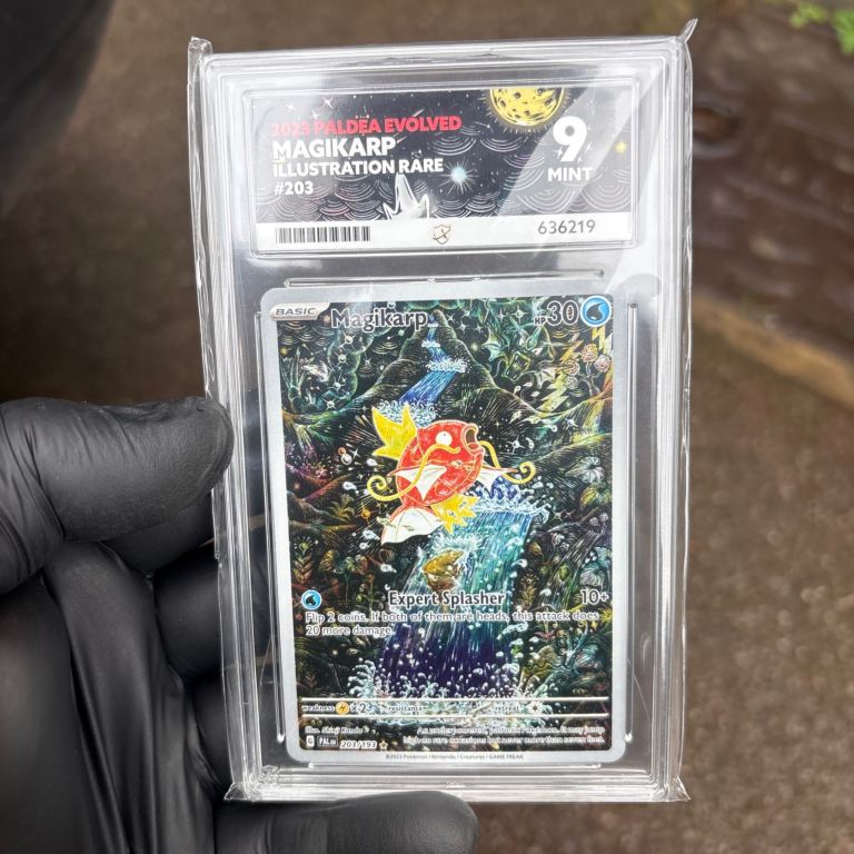 Pokemon TCG paldea evolved Magicarp Card 203/193 mint 9