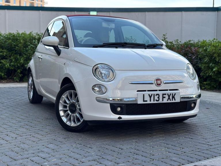 2013 Fiat 500 1.2 Lounge 2dr Dualogic [Start Stop] CONVERTIBLE PETROL Automatic