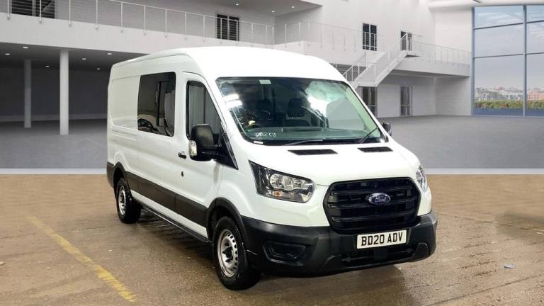 2020 20 FORD TRANSIT 2.0 350 ECOBLUE LEADER CREW CAB 6 SEAT VAN FWD L3 H2 EURO 6