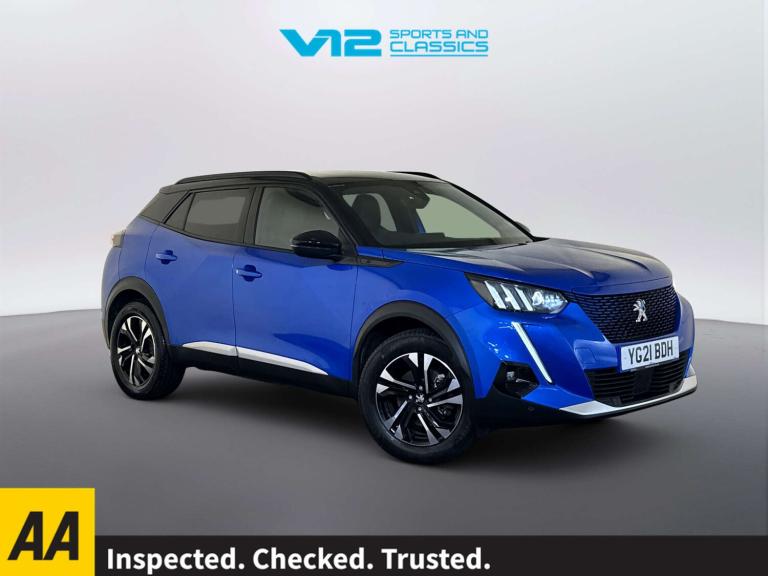 2021 Peugeot 2008 100kW GT 50kWh 5dr Auto HATCHBACK ELECTRIC Automatic