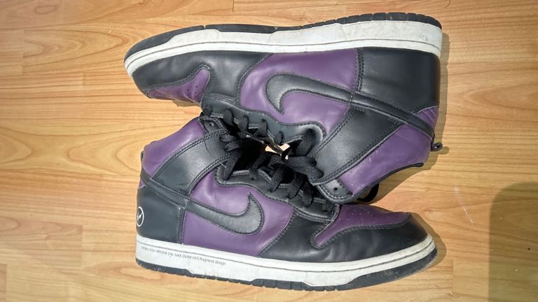 Nike Dunk High x Fragment Design size 9