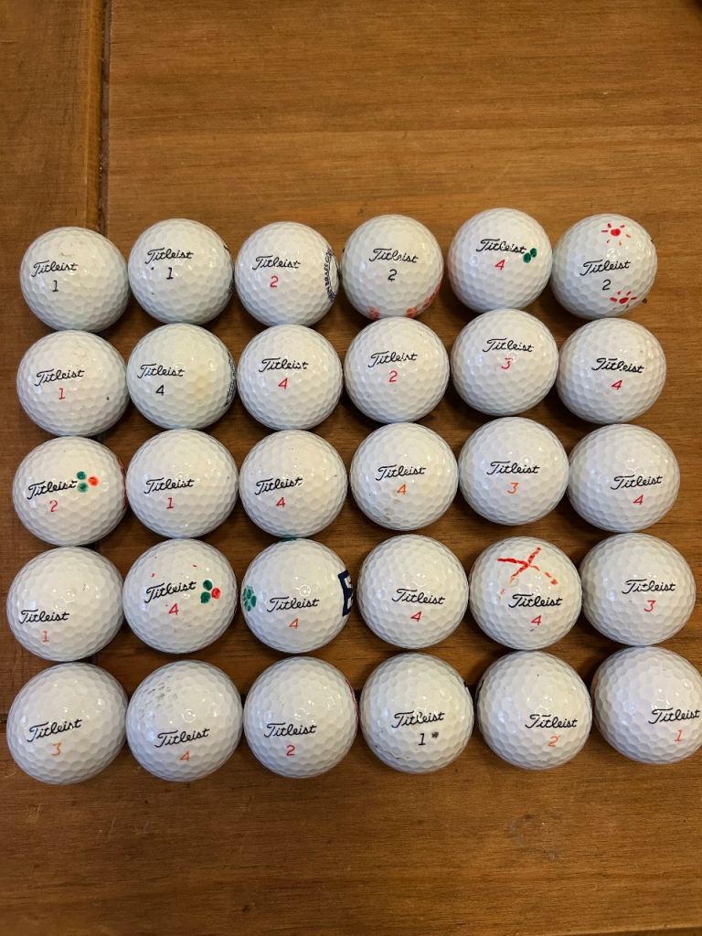 30 A grade Titliest golf balls £22 only 