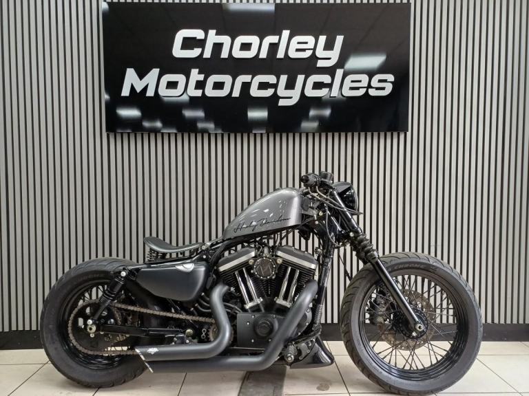 2021 Harley Davidson XL 1200cc conversion 200 mm rear section tyre