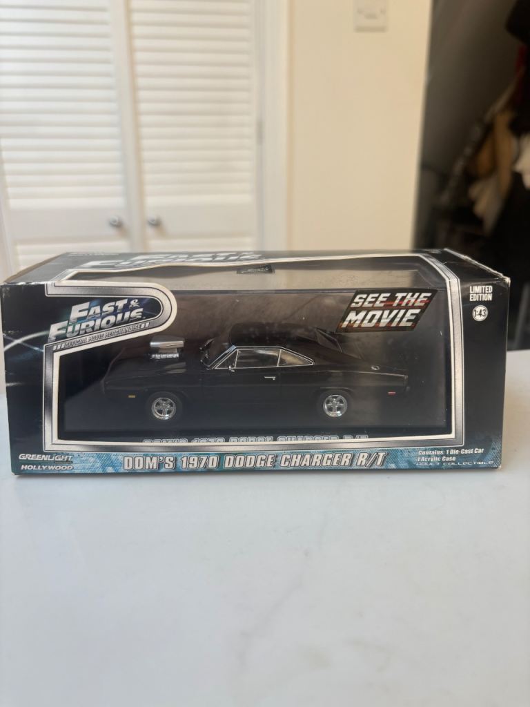 Greenlight Hollywood Fast & Furious 1970 Dodge Limited Edition 1.43 