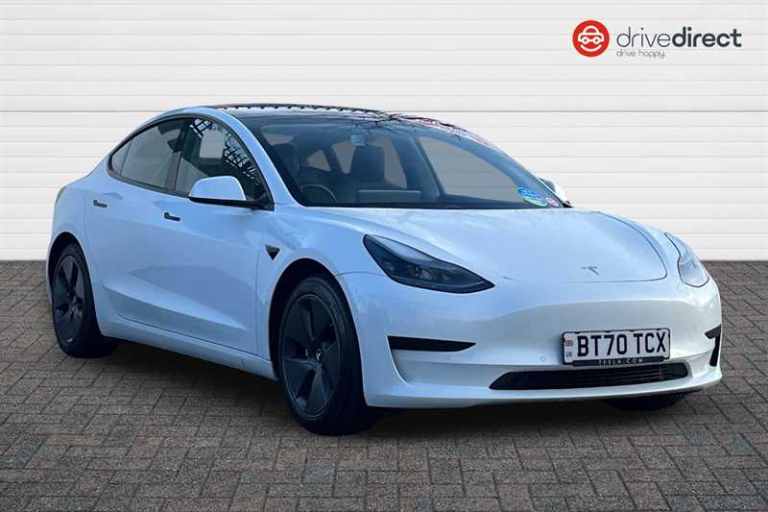 2020 Tesla Model 3 Standard Range Plus Saloon 4dr Electric Auto RWD (241 bhp) Saloon Electric Aut...